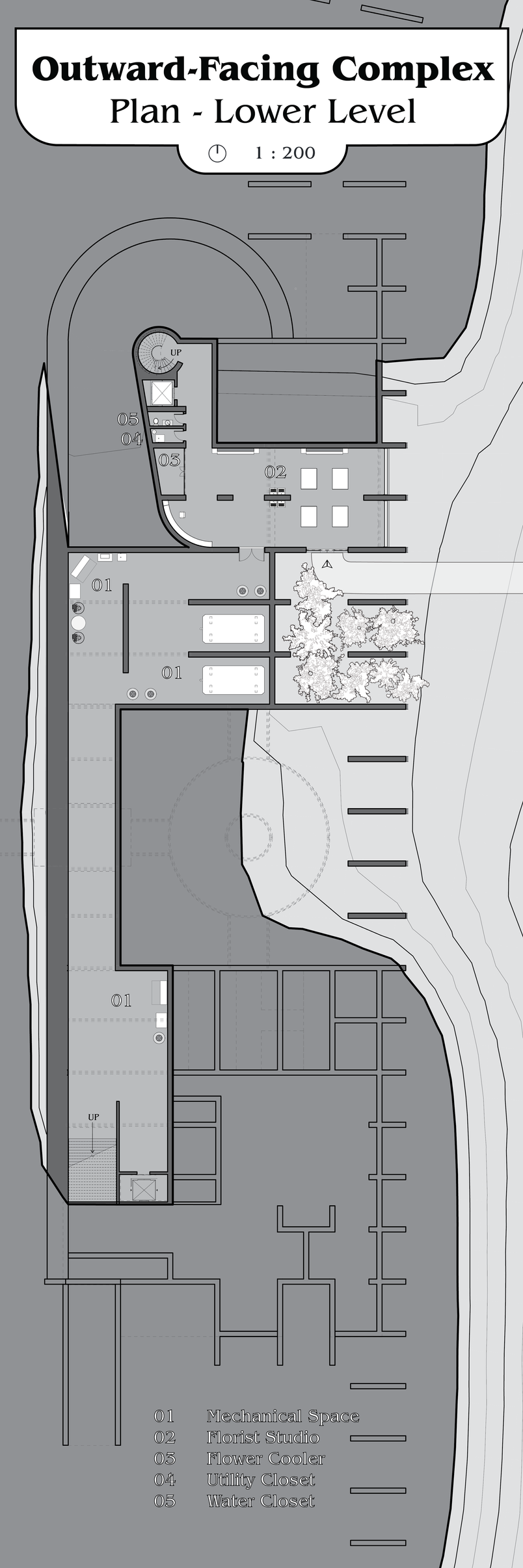 Outward Facing Complex Lower Level