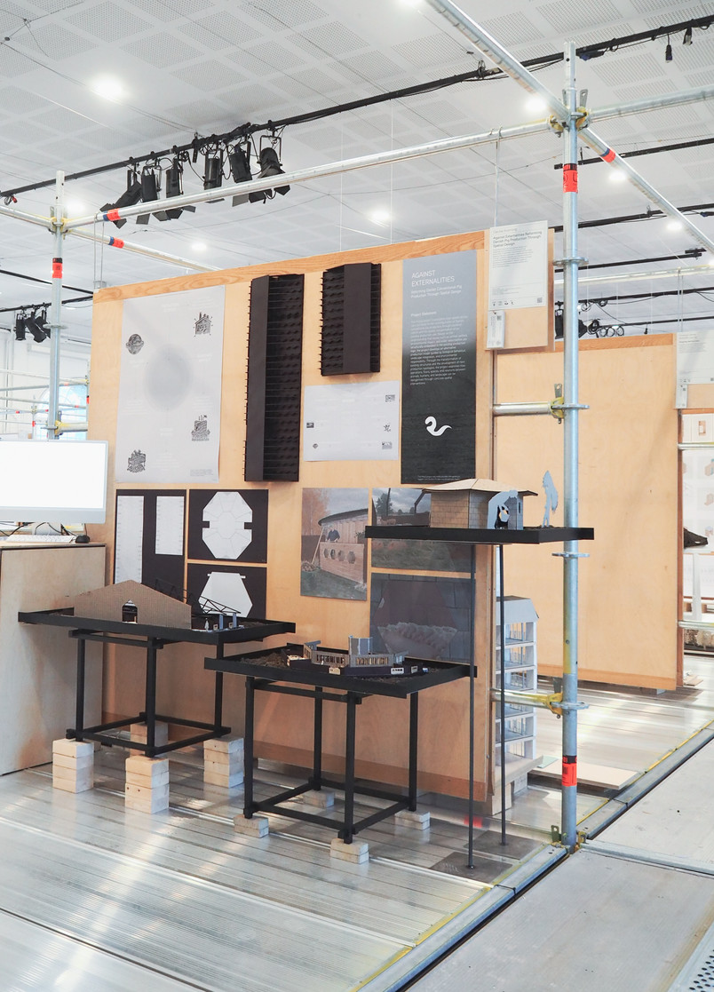 From graduate exhibition at the Royal Danish Academy – Architecture, Design and Conservation