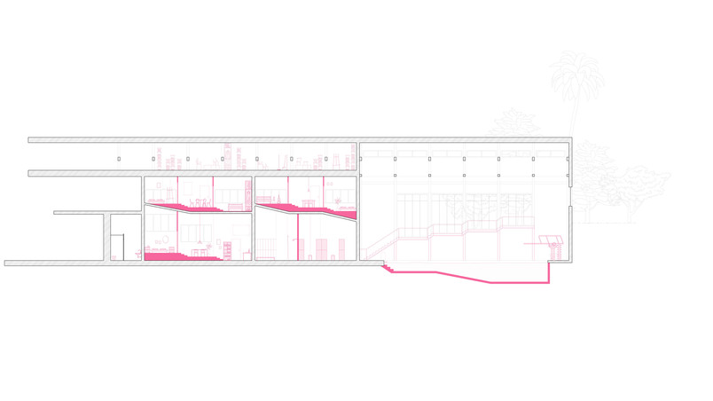 Auditorium Building Section