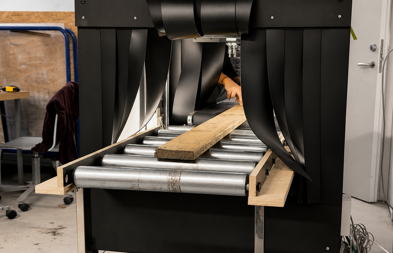 Scanning reclaimed formwork elements