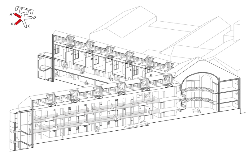 Sectional Axonometric