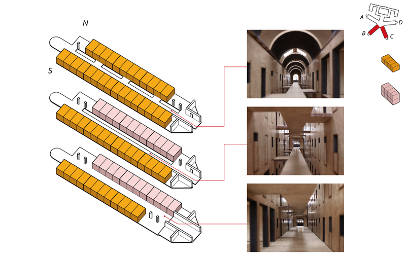 Spatial Organization | wing B & C
