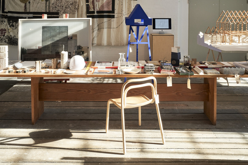 Exibition On Loan showing architectural methodology