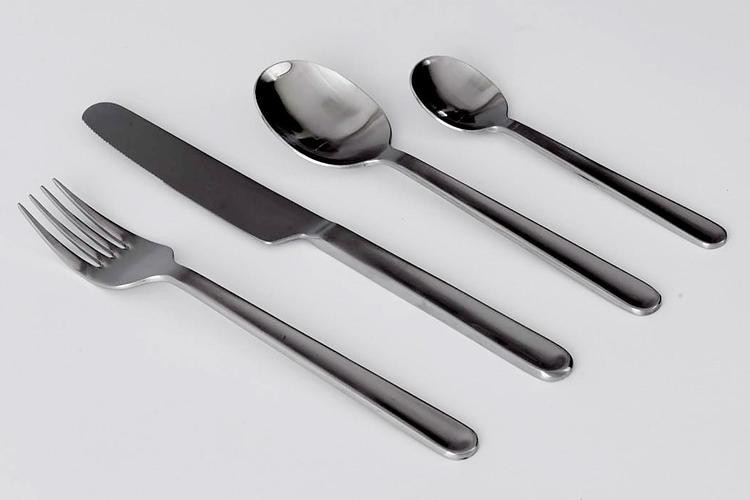 Cutlery in stainless steel
