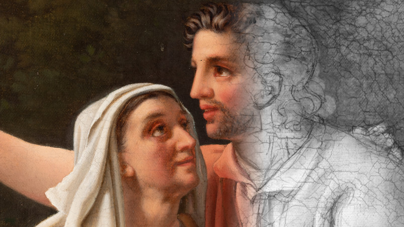 Detail of Kuchler, 1825, Homecoming of Tobiah