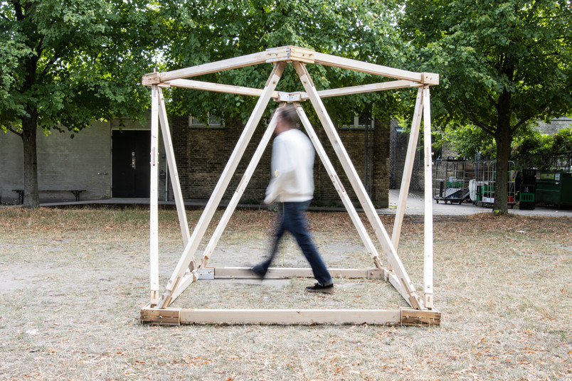 Wood hybrids pavilion