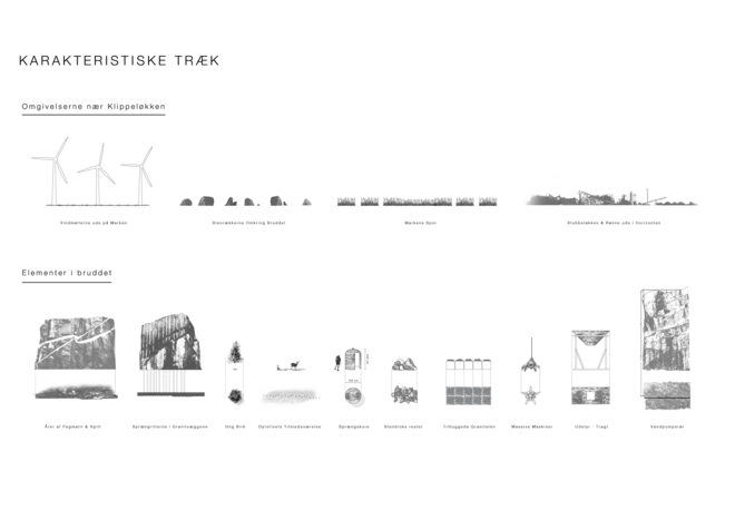 ANALYSIS - CHARACTERISTIC FEATURES AT KLIPPELØKKEN