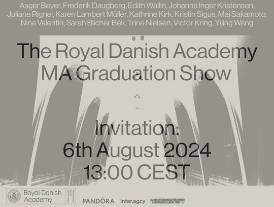 Invitation_ Fashion graduates 2024