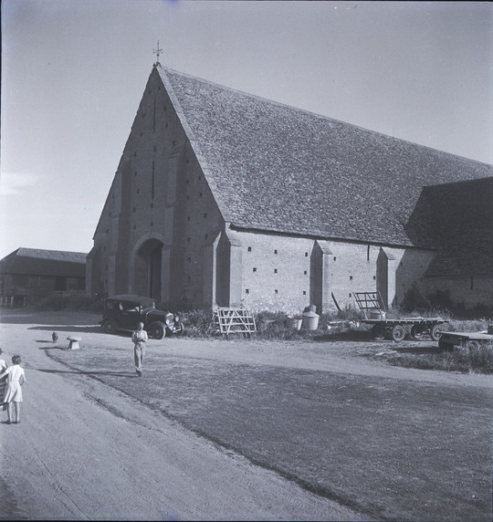 Great Coxwell Barn, Faringdon, England (1972) Foto: Steen Eiler Rasmussen 