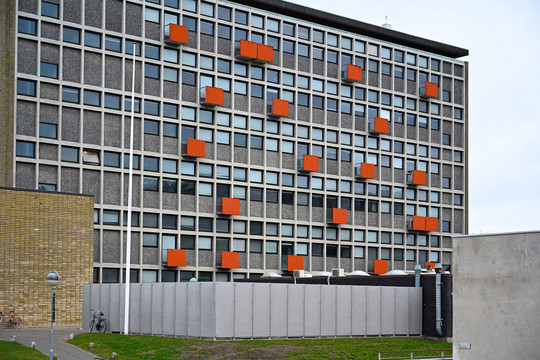 Universitetsparken, H. C. Ørsted Instituttet. Eva Koppel og Nils Koppel. Foto: Martin Toft Burchardi Bendtsen