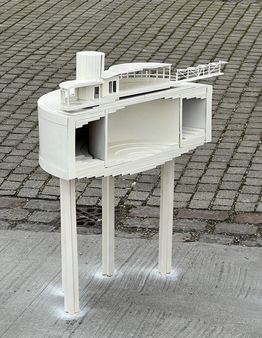 EXISTING STRUCTURE, ROSKILDE WATER TOWER, SCALE 1:50