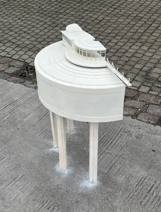 EXISTING STRUCTURE, ROSKILDE WATER TOWER, SCALE 1:50