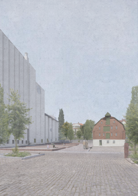 Visualisering - Pladsen