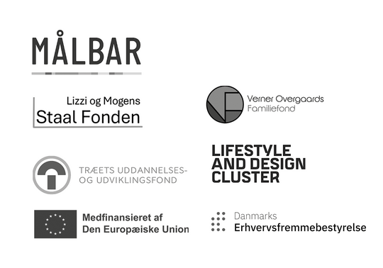 Logoer - samarbejdspartnere Materialepyramiden Møbel og Design