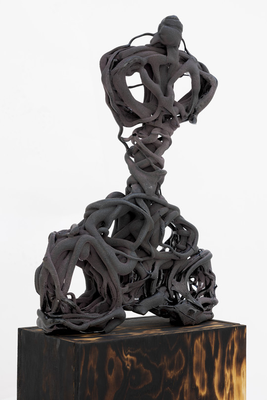sculpted hot glass