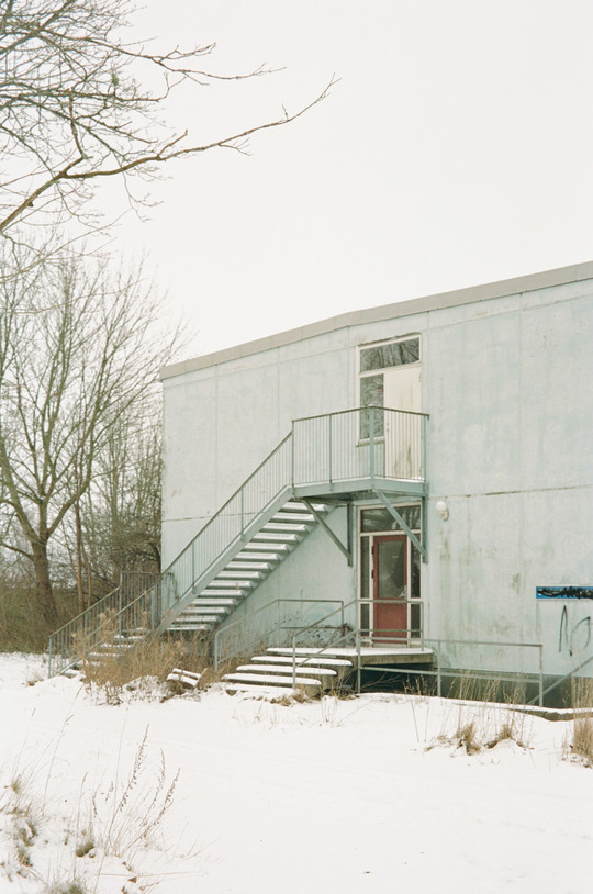 Siteregistrering: Gavl på barak nr. 14, 2026.