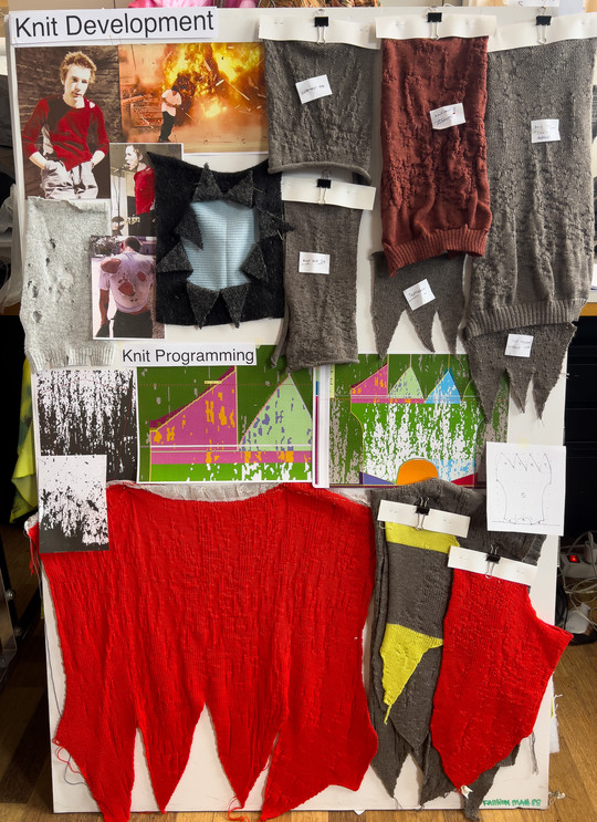 Knit development