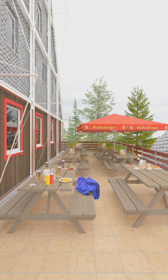 Visualisation B: The Remaining Biergarten