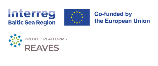 ogoer for Interreg Baltic Sea Region, EU og projektplatformen REAVES.