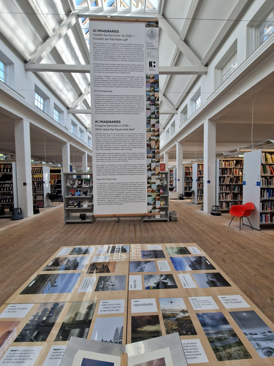 Udstilling i bibliotekssalen