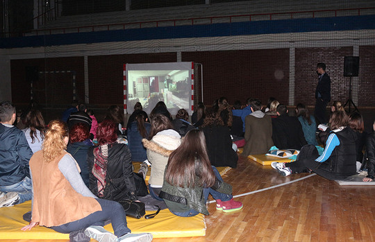 We created a dialogue cinema concerning the question, what is youth engagement in Kosovo with five films to inspire the dialogue