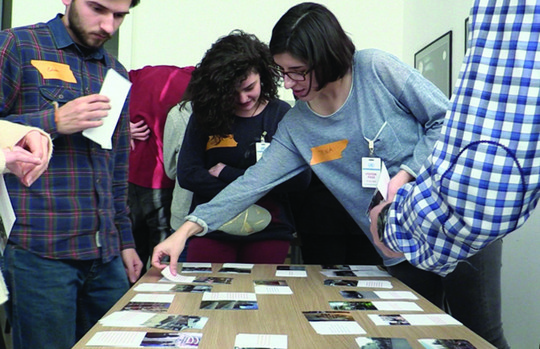 At the workshop we had created dialogue tools to talk about places of concerns and aspirations for local youth.