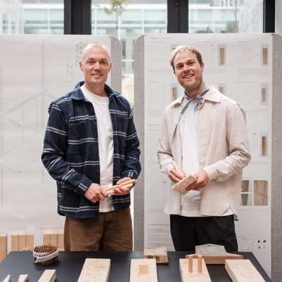 Foto af Mads Oie Nielsen og Simon Pyll Truesen.
