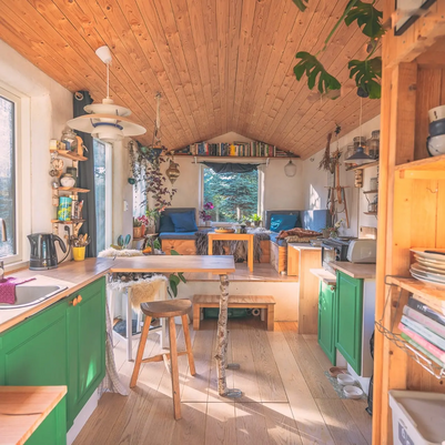 Et dansk tiny house. Foto: Peter Cox. 
