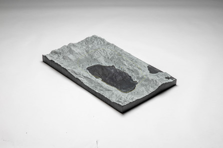 1:30 000 Territorial Ohrid UNESCO WH region model 