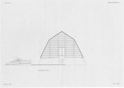 Trinda B. Fasad mot väst 1.100
