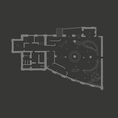 Diagram of projector locations