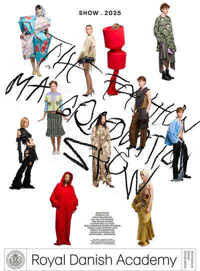 The Fashion MA Graduation Show poster 2025