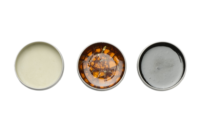 Casein, Resin, Birch tar