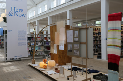 Udstilling på biblioteket - Here & Now