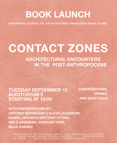 plakat - Contact zones