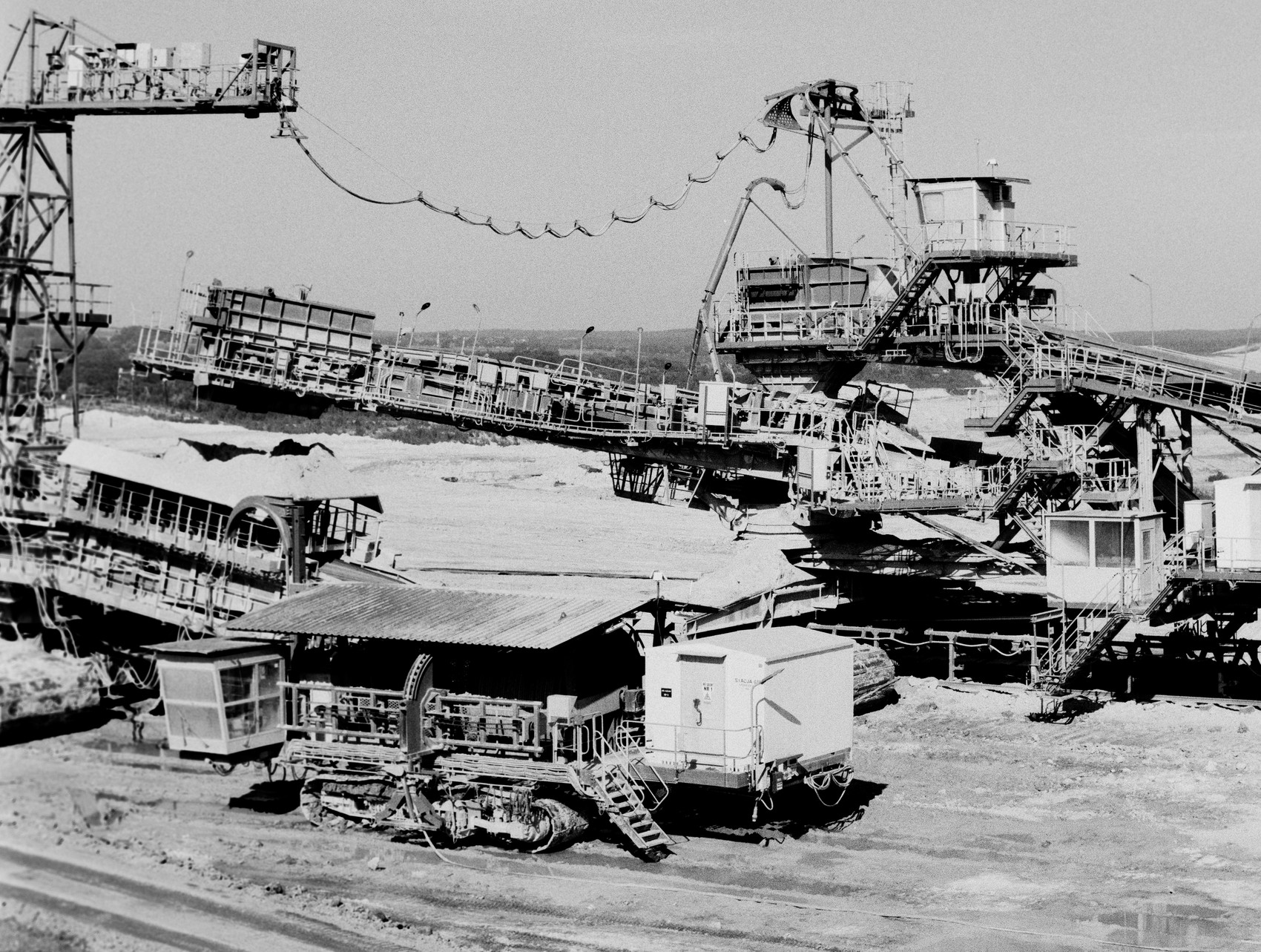 Gerrman lignite mining equipment