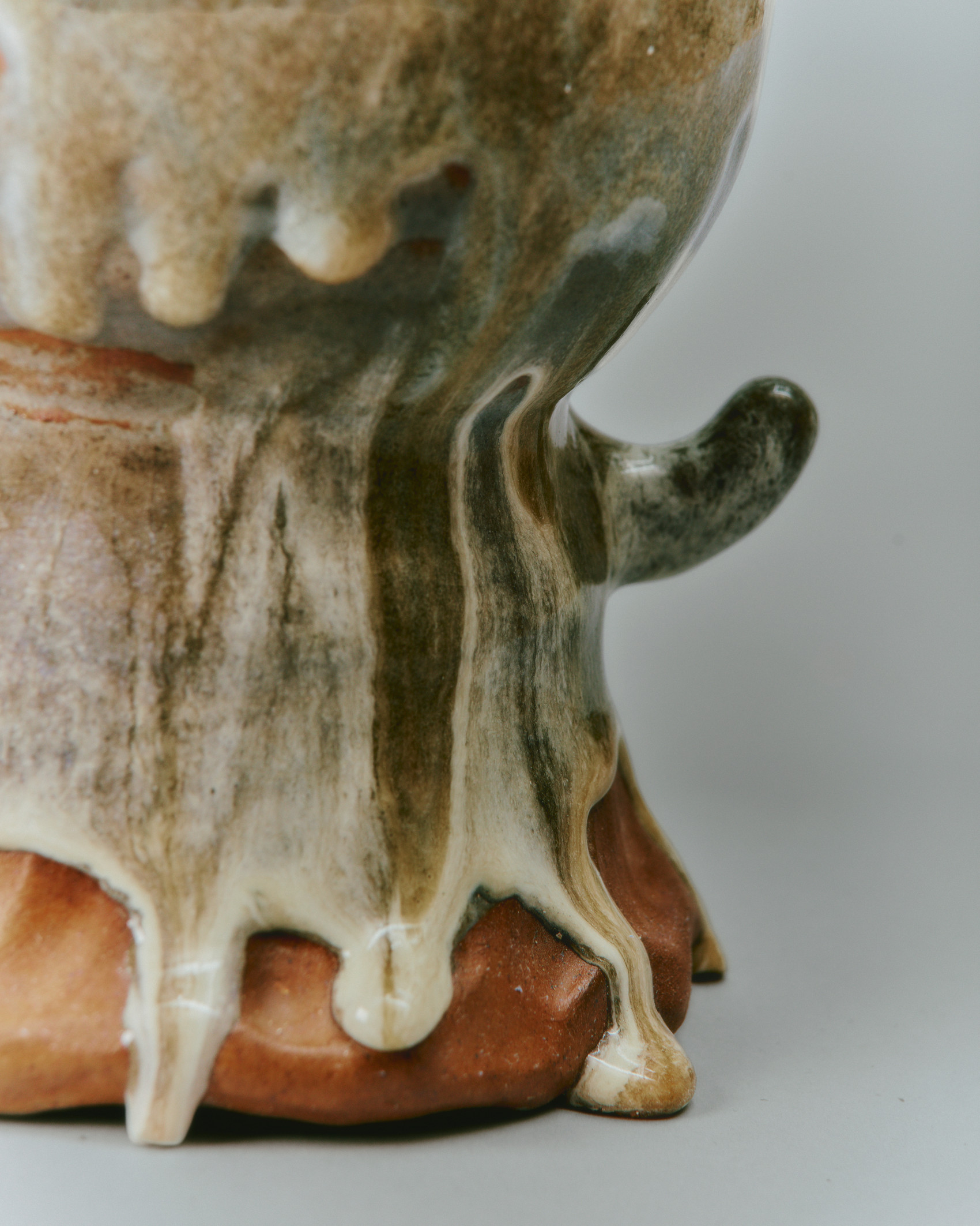 glaze close-up