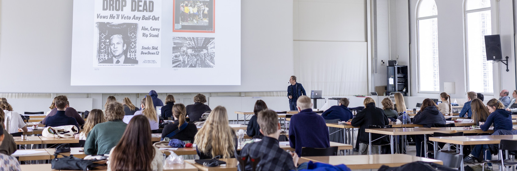 Forelæsning i auditorium