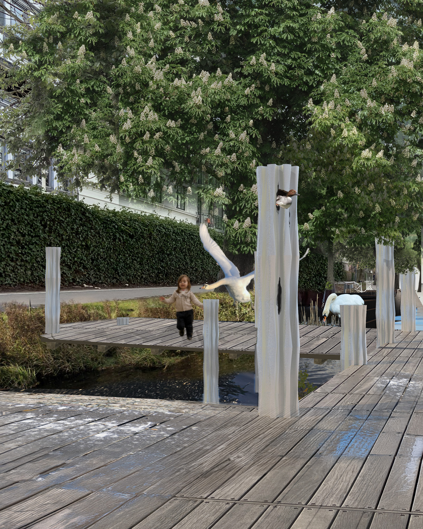 Visualization Lake Deck