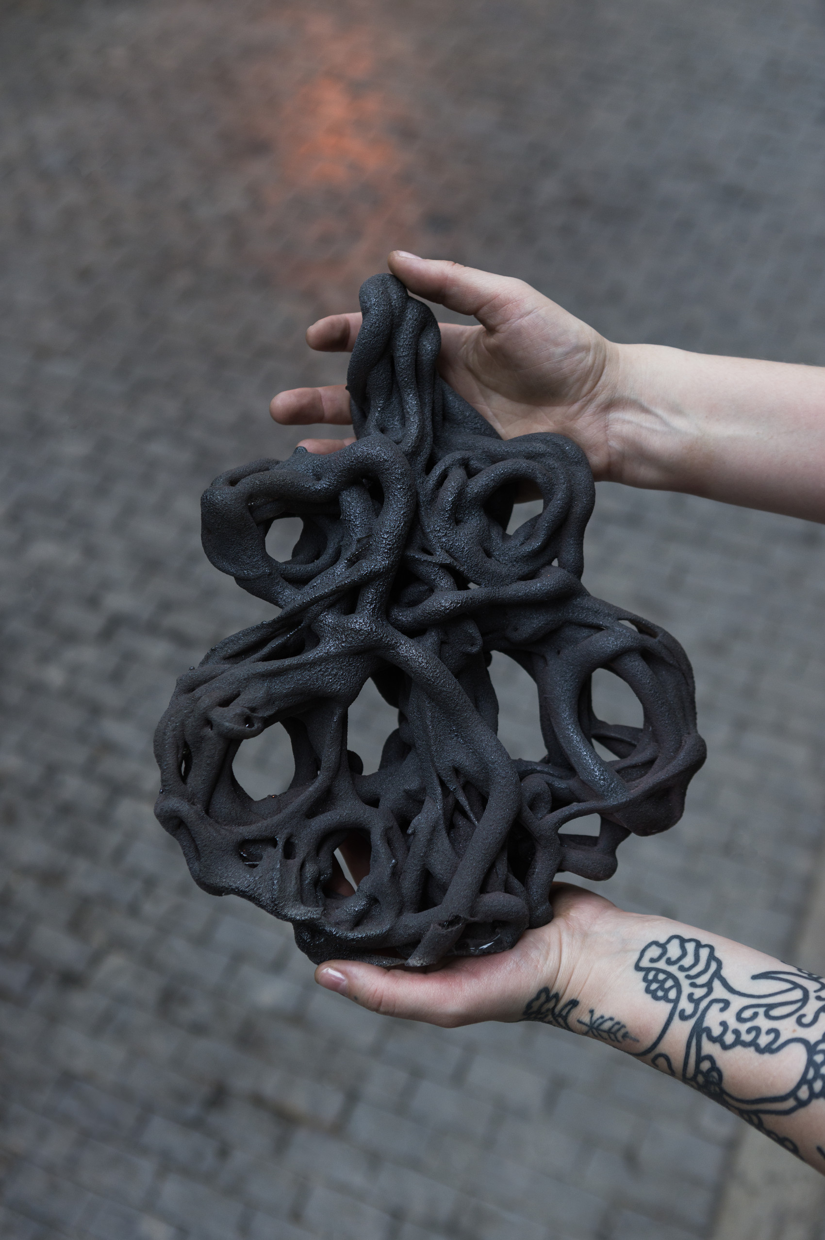 Glass Sculpture: Overgrowth