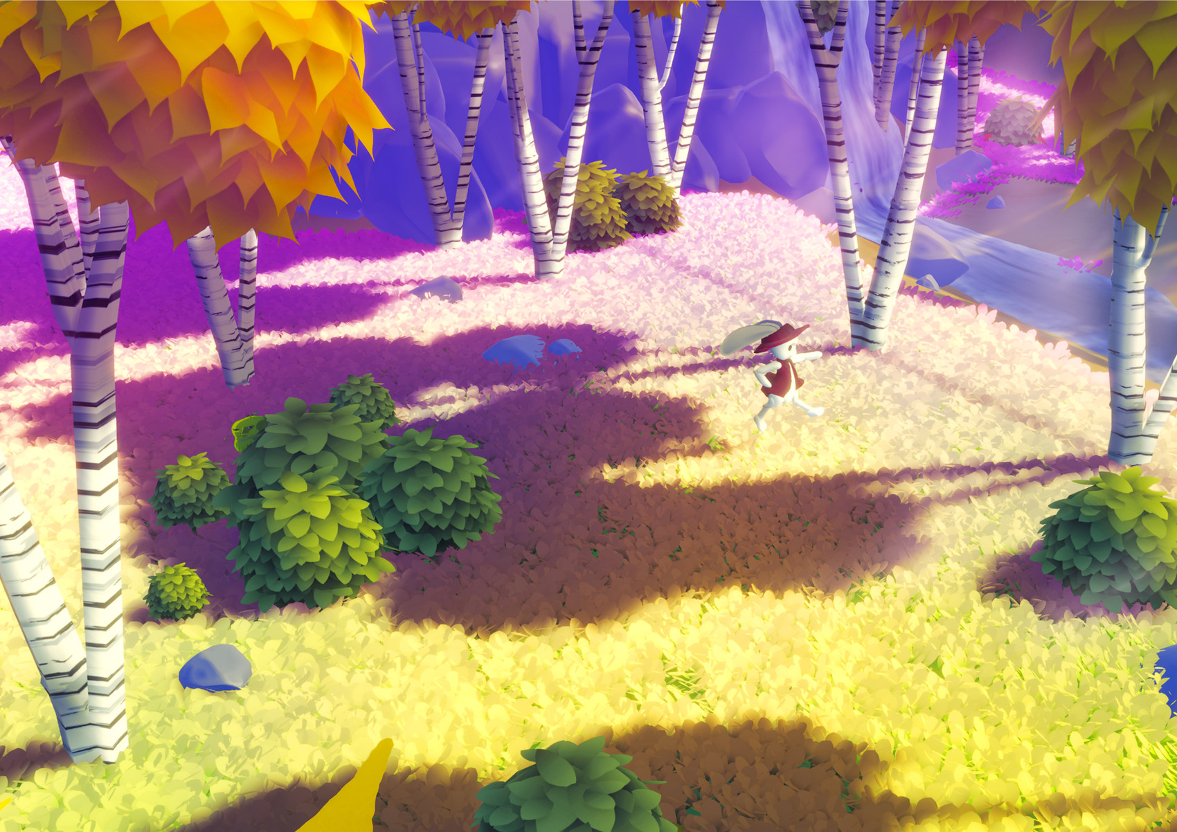 Bunny in a forrest