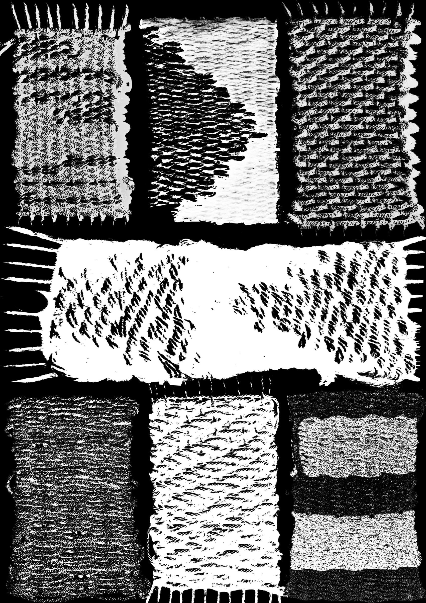 BW woven samples